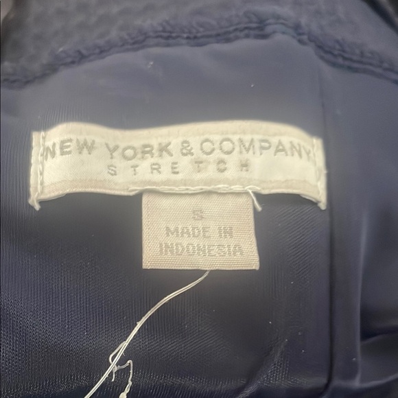 New York & Company  Navy Blue Sleeveless Bodycon Dress - Picture 2 of 4